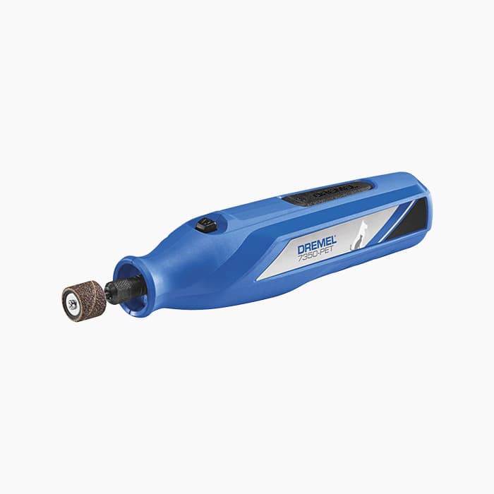 blue nail grinder