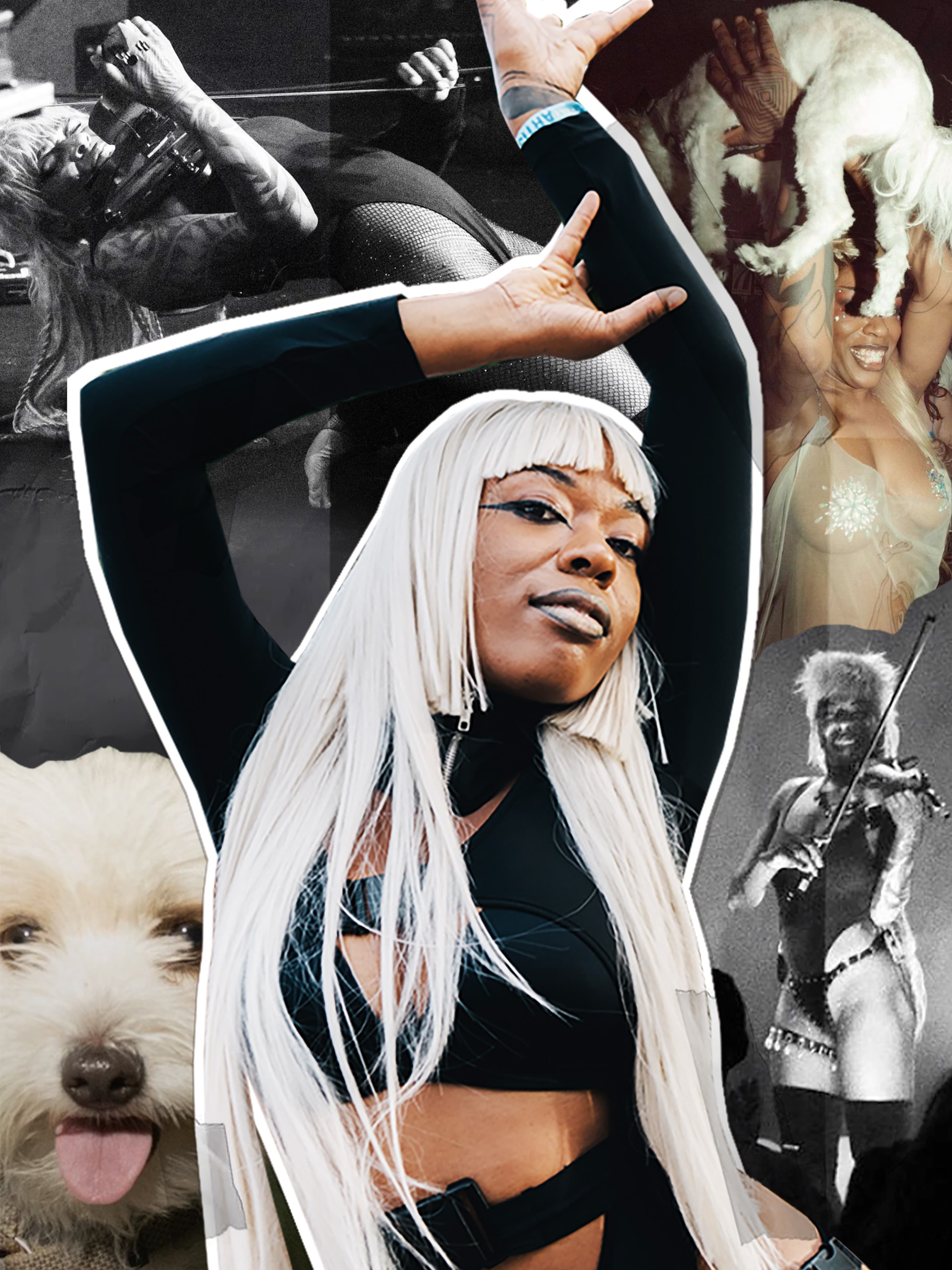 Musician Sudan Archives Had a Banner 2022, Thanks to Her Dog Junko
