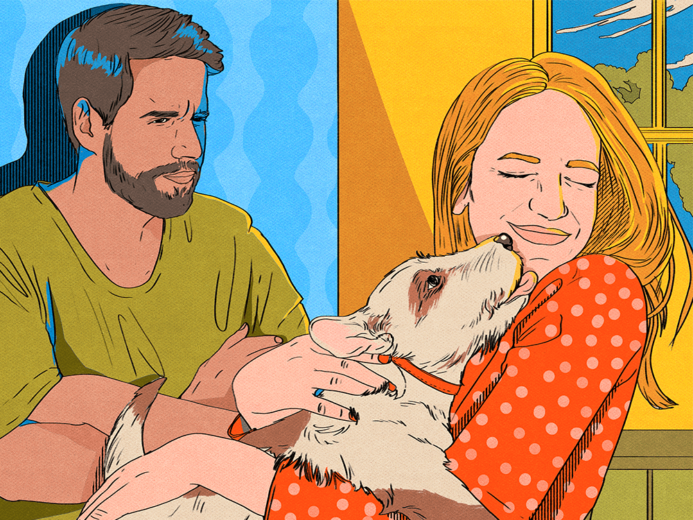 Does Your Pet Like One Person in Your Relationship More?