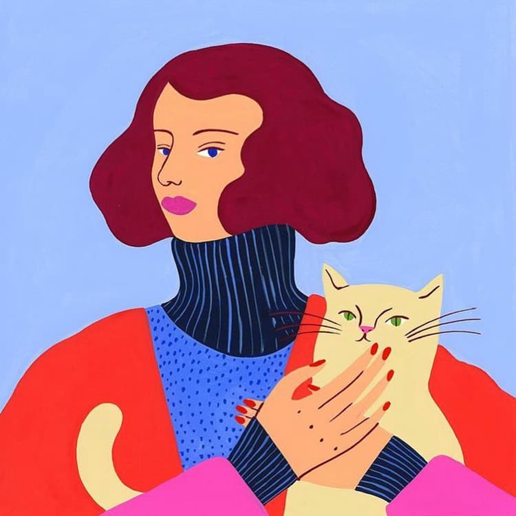 Agathe Singer Paints Lush Worlds of Flora, Fauna and Free Spirits