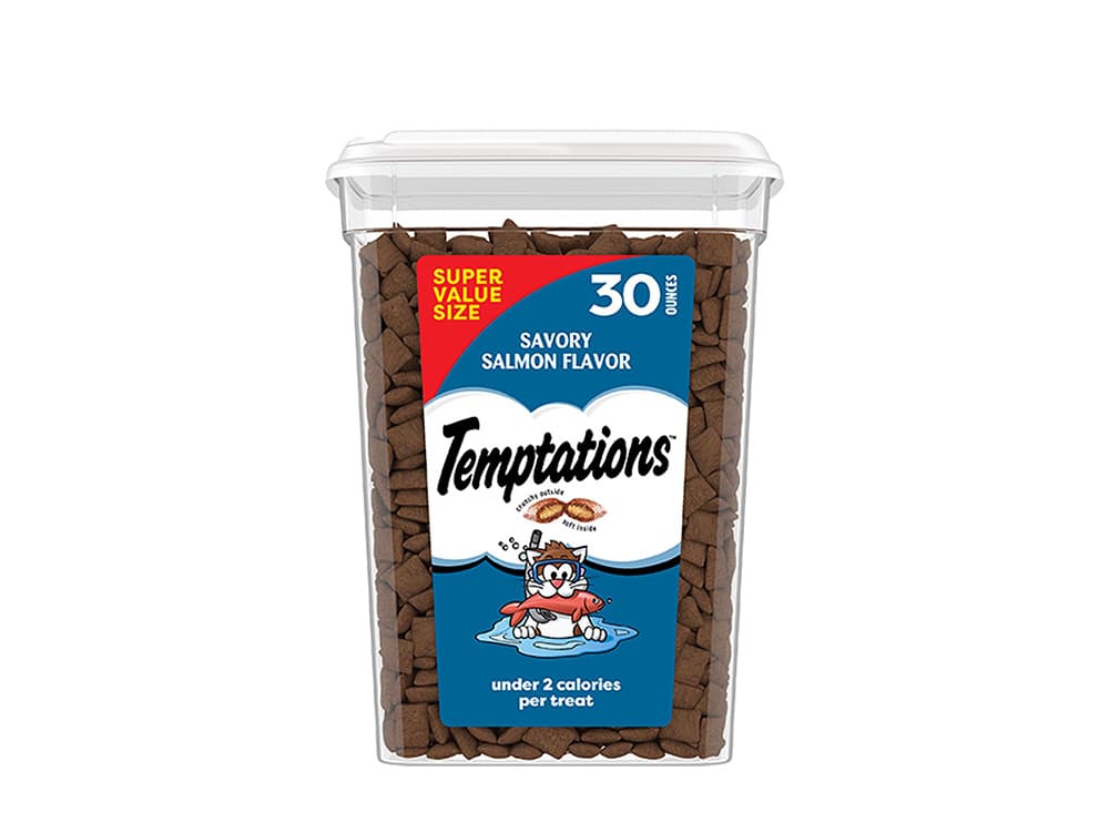 Temptations™ Classic Adult Cat Treats - Soft & Crunchy, Savory Salmon